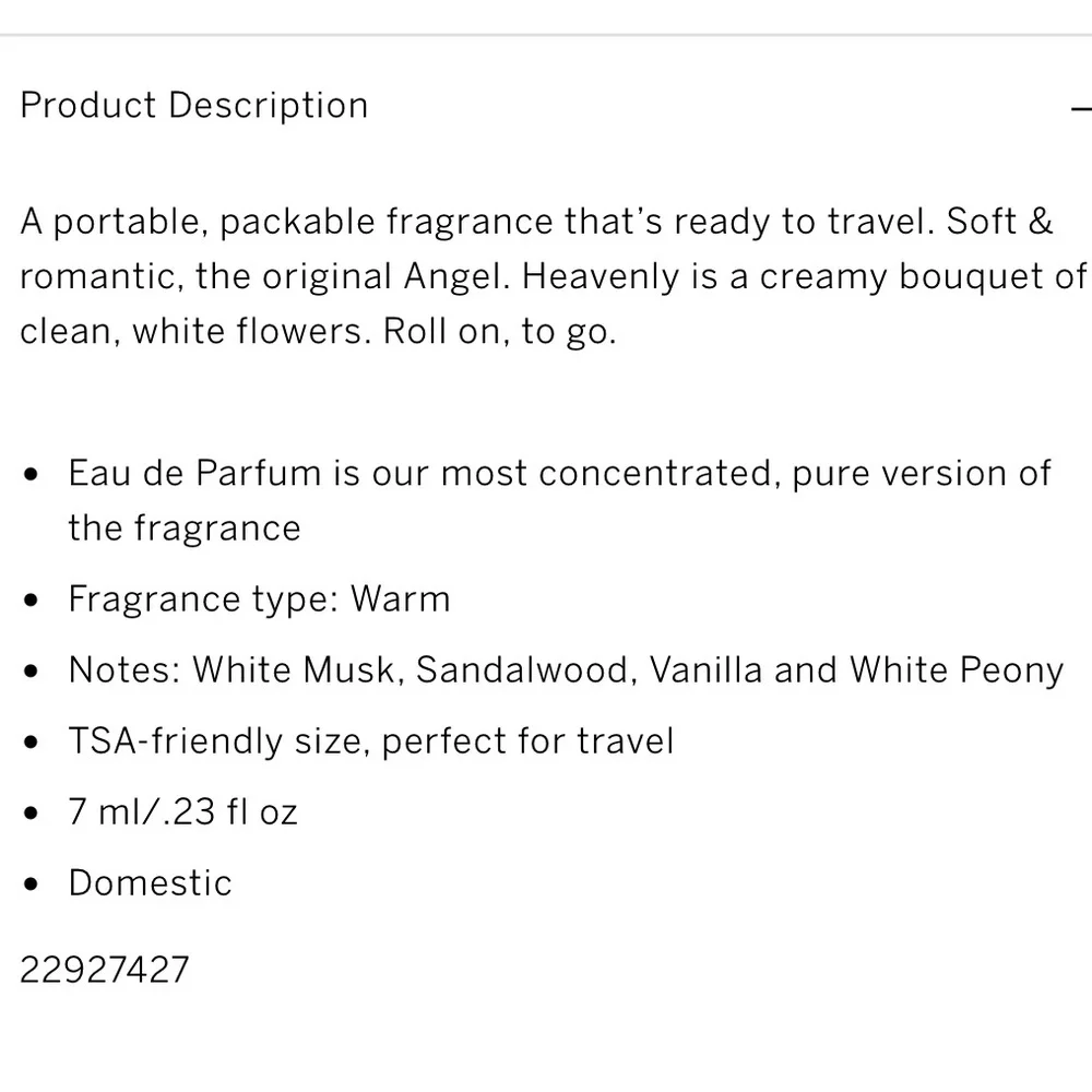 Victoria’s Secret Heavenly